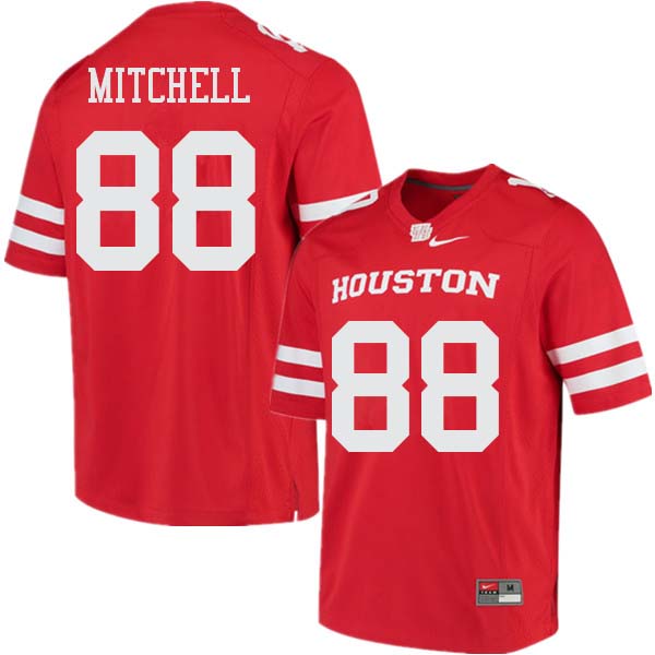 Men #88 Osby Mitchell Houston Cougars College Football Jerseys Sale-Red